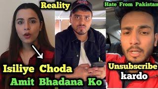 Amit Bhadana & Chitranshi Dhyani Fight ? Reality | Elvish Yadav Reply to Pakistani Haters