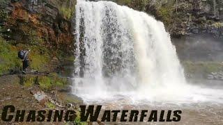 I walked BEHIND a waterfall | Four Falls Walk - Brecon Beacons