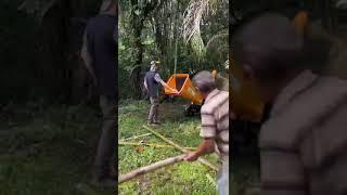 15HP Wood chipper with 6inch chipping capacity