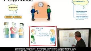 SEM101 - Semantics - An Overview