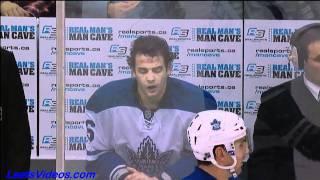 Canadiens @ Maple Leafs - Clarke MacArthur Knocks Out Jaroslav Spacek - 101211