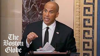 Cory Booker stages all-night speech against Trump agenda