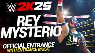 WWE 2K25: Rey Mysterio Full Official Entrance!