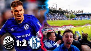 SANDHAUSEN vs SCHALKE 1:2 Stadion Vlog  10.000 Schalker eskalieren komplett! Wahnsinns-Sieg!