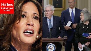 BREAKING NEWS: Senate GOP Leaders Drop The Hammer On Kamala Harris Hours Before Debate With Trump