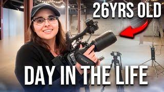 Day in The Life of a Freelance Videographer - vlog 1