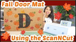 Custom Fall Door Mat Using with ScanNCut : AllBrands After Hours