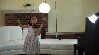 Lin Tokura (age 8) / Csárdás /  1/8 violin
