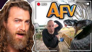 Reacting To The Craziest Things Caught On Security Cameras