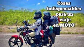 Viaje de 2 meses o más/Equipaje para viajar en moto PEQUEÑA/#vidabiker #biker #viralvideos #motos