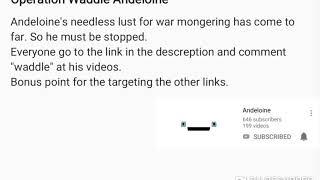 Operation:Waddle Andeloine-Briefing