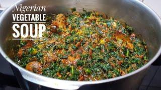 Nigerian Vegetable Soup | This Efo Riro with Kale will be your favorite