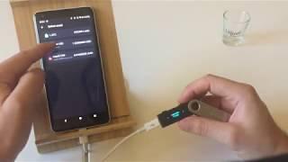 Using Blockstream Green and a Ledger Nano S to store Liquid assets