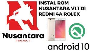 Cara Install Rom Nusantara v1.1 OFFICIAL Di Redmi 4a + 5a Based Android 10