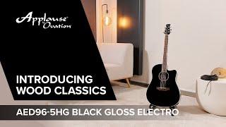 Electrify Your Performance・ Applause AED96-5HG Black Gloss Electro