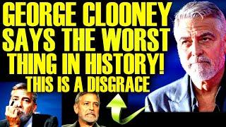 GEORGE CLOONEY LOSES IT AFTER INSANE COMMENTS BACKFIRE ON HIS CAREER! WOKE HOLLYWOOD IS DEAD