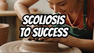 From Scoliosis to SUCCESSFUL Pottery Artist