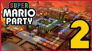 Super Mario Party #2: King Bob-omb's Powderkeg Mine (Mario Party Mode)