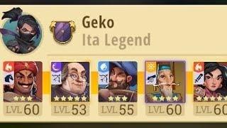 HoH Arena - Gold I - Quin, Ashoka, Franklin, Wilhelm Tell, Hua Mulan