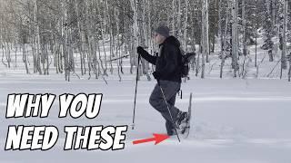 This is why you need snowshoes.