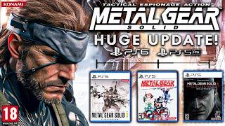 Konami's Metal Gear Solid™ 2024 Plans | MGS 1 Remake, New Remasters, Movie & New Updates