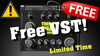 【Limited Time Free!】 Best Free 808 Bass Kontakt libraries? This Is Phat! 808 Engine, Red Sounds, VST