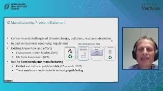 Sustainable Semi Venture Forum: Sustainable Insights