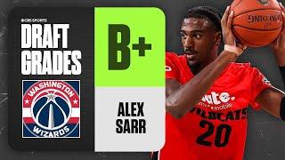 Alex Sarr Selected No. 2 Overall by Washington Wizards | 2024 NBA Draft Grades | CBS Sports