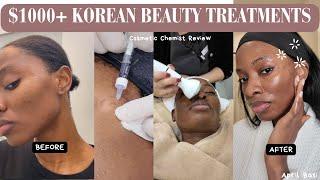 A Chemist's $1000+ EXTREME Beauty SKIN TREATMENT in KOREA Review...was it worth it?