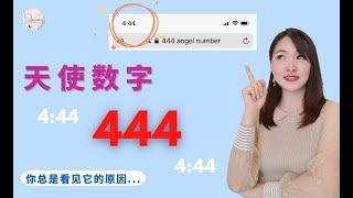 天使数字 444- 原来这是你看见它的原因！