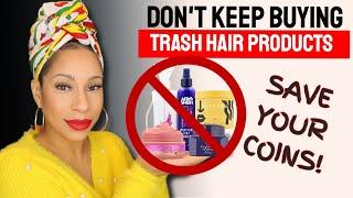 STOP BUYING TRASH | BEST NATURAL HAIR PRODUCTS FOR BEGINNERS