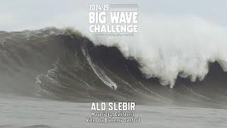 Alo Slebir at Mavericks World Record Contender - Big Wave Challenge 2025 Entry