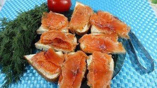 Быстро и вкусно | Как посолить форель