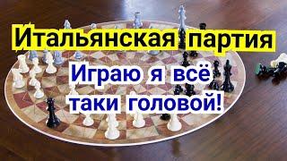 1) Итальянская партия. Играю я всё головой !