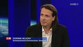 ZIB 2 - Dominik Wlazny im Interview (27.09.22)