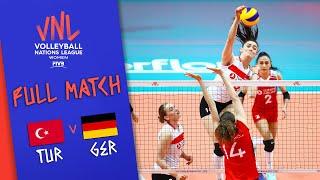 Turkey  Germany - Full Match | Women’s Volleyball Nations League 2019