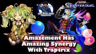 *** MUST WATCH!!! AMAZEMENT IS THE SUPPORT THAT TRAPTRIX NEEDED!! Amazement Traptrix Best Rouge Deck