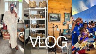 WEEKEND VLOG |ANTIQUE SHOPPING , PANTRY MAKEOVER, CIRCUS WITH THE FAMILY