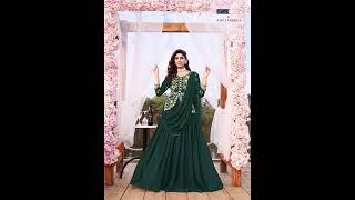 Wedding Masti Af One Piece Gown Pure Georgette Hand Work Festival Collection Manufacturer Wholesaler