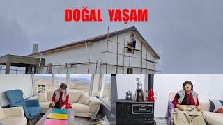 KÖYDE DOĞAL YAŞAM HATİCE HANIM SEHBANIN ÜZERİNİ SÖKTÜ SEYİT KARDEŞİMLE DAYANIŞMA VE AKŞAM SEFAMIZ