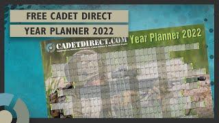 Free Cadet Direct Year Planner 2022