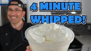 Perfect Sugarless Whipped Cream in Under 5 Minutes! | Ninja Foodi Power Mixer System Recipe