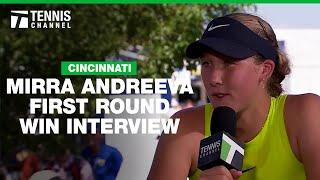 Mirra Andreeva Soars Into the Second Round | 2024 Cincinnati 1R