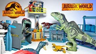 Unboxing New Jurassic World Dominion Playset! Outpost Chaos Playset - JURASSIC WORLD TOYS