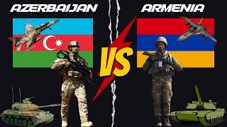 Azerbaijan vs Armenia Military Power Comparison 2024 | Zobaly