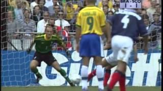 Scotland vs Brazil the Goals France '98