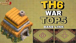 TOWN HALL 6 WAR BASE BEST DEFENSE COPY LINK ! TH6 WAR BASE WITH LINK 2024 ! CLASH OF CLANS (COC)