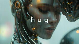 HUG: Relaxing Sci-Fi Ambient Music - Soothing Cyberpunk Background Ambience #rainsounds