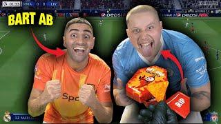 EA FC 24 MATCH endet MIT KAPUTTEM SET UP + VERLIERER SCHNEIDET BART und HOT CHIP | Jordan & Semih