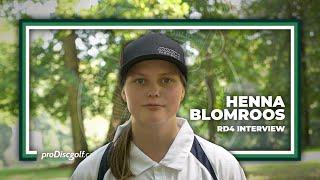 HENNA BLOMROOS POST FINAL ROUND INTERVIEW || EUROPEAN DISC GOLF CHAMPIONSHIP 2021